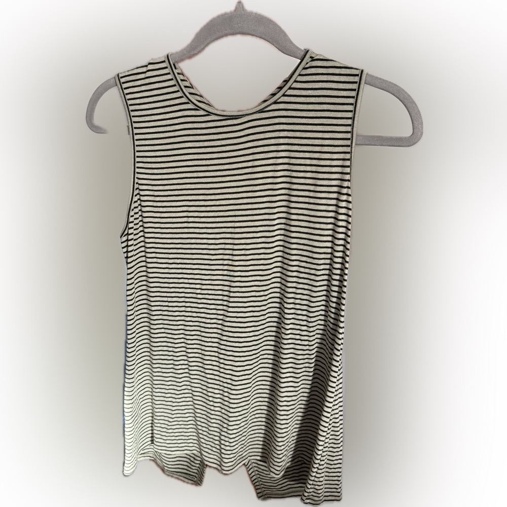 Peyton Jensen Striped Tank Size Medium